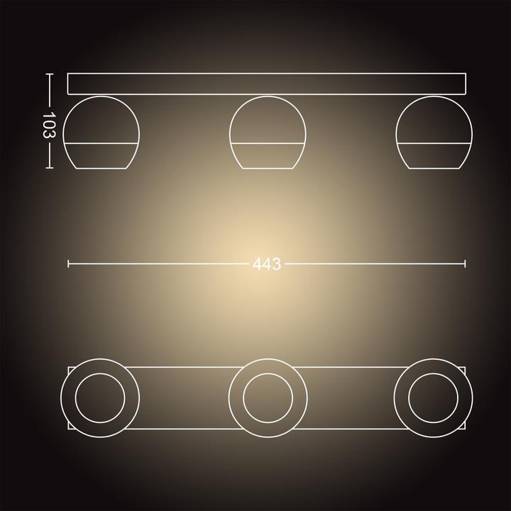 Produktbild Philips Hue Buckram Basic BT (1050 lm, GU10)
