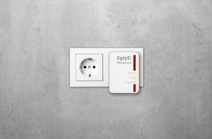 Actual product image AVM FRITZ!Powerline 510E Set DE, 2 adapters (500 Mbit/s)