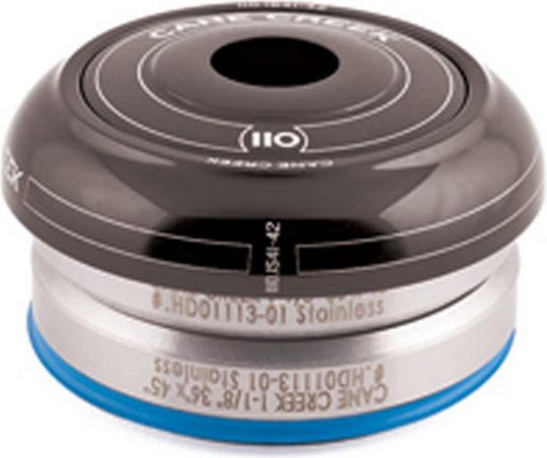Produktbild Cane Creek 110 Tapered Steuersatz, 1 1/8"-1.5", IS41/28.6/H15 | IS52/40, tall, 51.1OD, wide, black