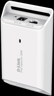 Actual product image D-Link DPE301GI: PoE+ Gigabit Injector (802.3at (PoE+), 802.3af (PoE), 30 W)