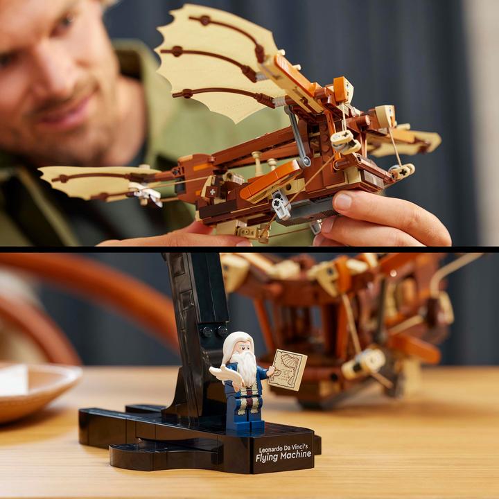 Actual product image LEGO Die Flugmaschine von Leonardo da Vinci (10363, LEGO Icons)
