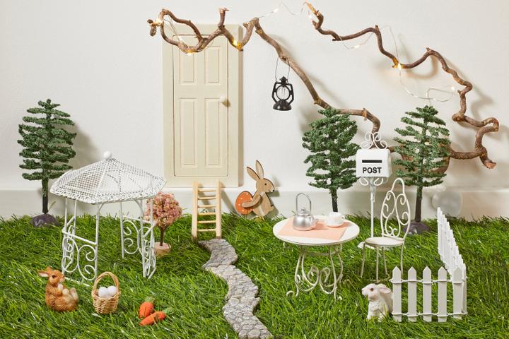 Immagine prodotto Hobby Fun Set di porte per Babbo Natale segreto "Welcome", 4 pezzi.