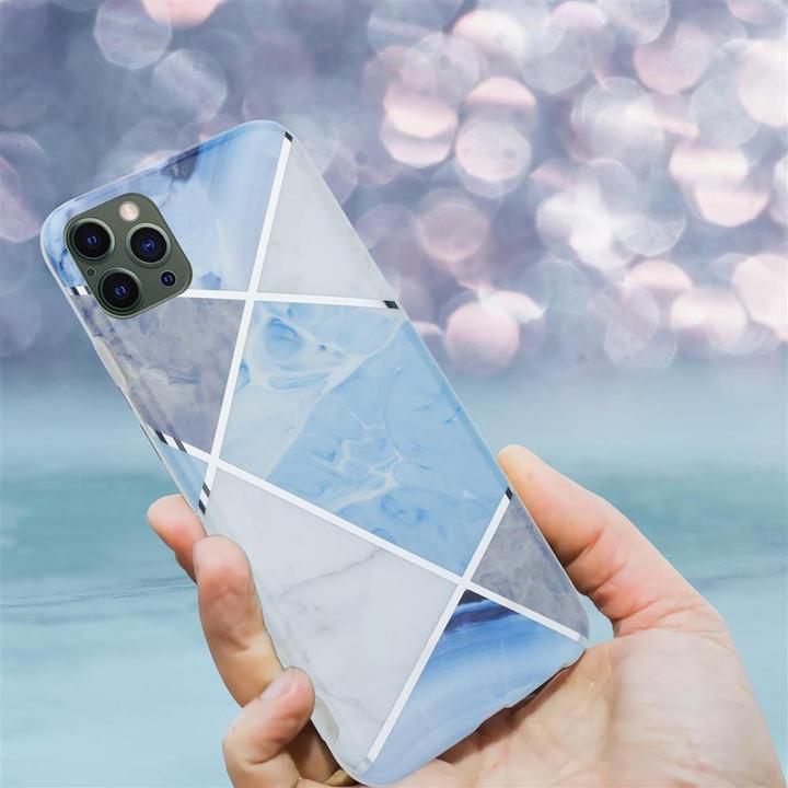 Produktbild Cadorabo IMD TPU Bunter Marmor Cover (Apple iPhone 12 Pro Max)