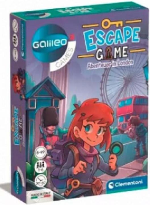 Actual product image Clementoni Galileo Escape adventure in London (German)