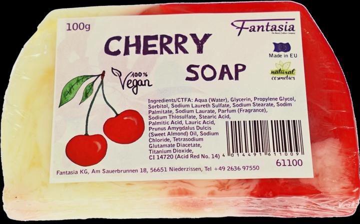 Immagine prodotto Sapone alla ciliegia 10 x 6,7 cm 100 gr