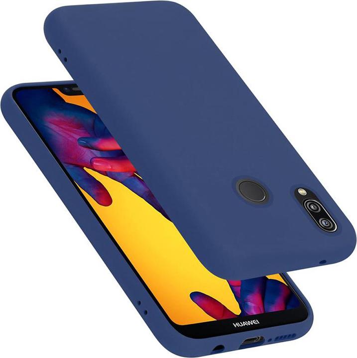 Actual product image Cadorabo TPU Liquid Silicone Case Cover (Huawei Nova 3E)