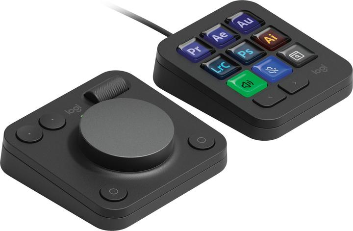 Produktbild Logitech Mx Creative Console (Ohne Tastaturlayout, Kabelgebunden)