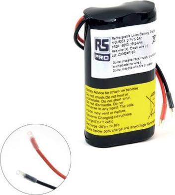 Image du produit Rs Pro Pack de batteries, 2 éléments 3.6V / 5.2Ah, connexion par câble (3.60 V, 5200 mAh)