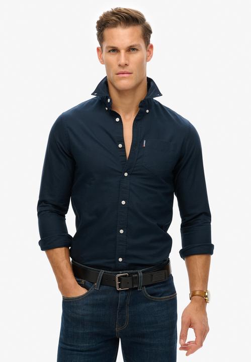 Image du produit Superdry Chemise Oxford à manches longues Essentials (L)