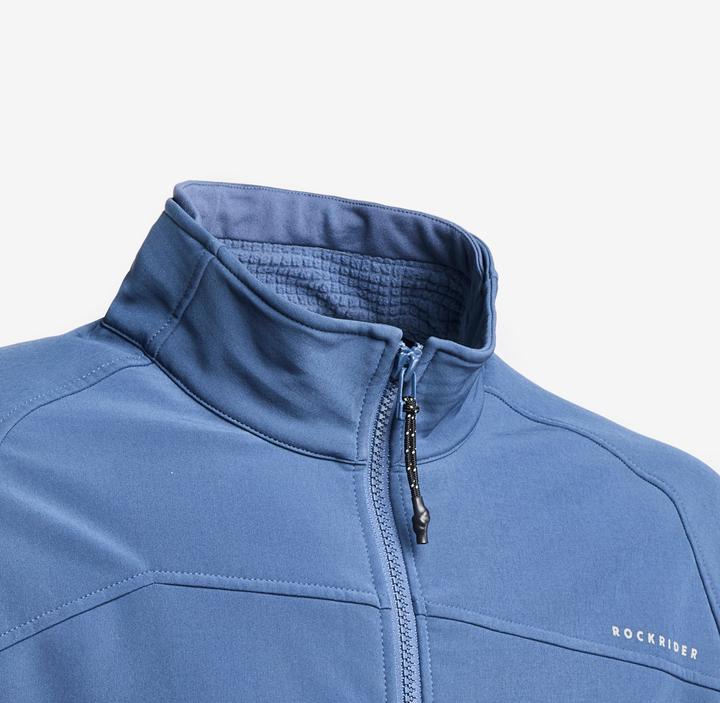 Actual product image Rockrider Bicycle winter jacket MTB men blue (XL)