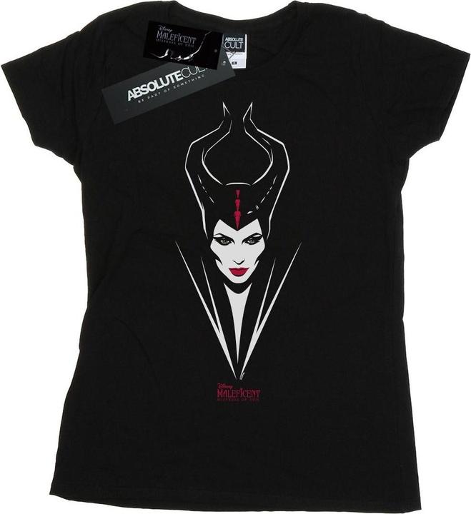 Immagine prodotto Disney Maleficent Mistress Of Evil Face Maglietta Donna (S)