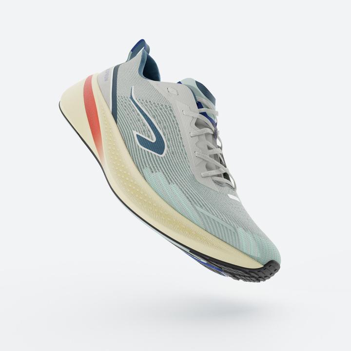 Produktbild Kiprun Laufschuhe Herren - Cushion 500 weiss/beige (45)
