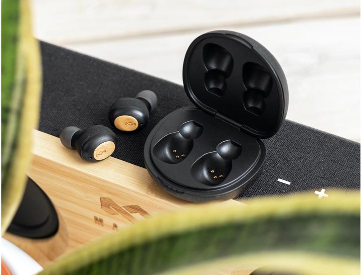 Actual product image House of Marley Bluetooth Headphones Champion Ear Buds Black (8 h, Wireless)