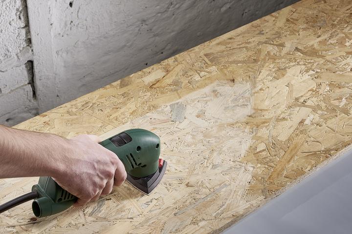 Actual product image wolfcraft wolfcraft 5 adhesive sanding sheets Aluminium oxide K40 Delta 105mm (40)