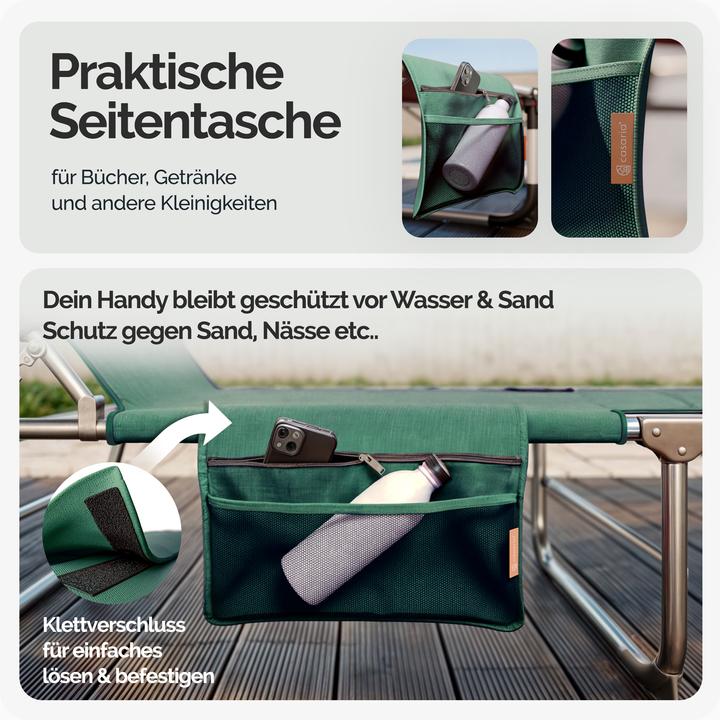 Produktbild Casaria Sonnenliege (190 cm)
