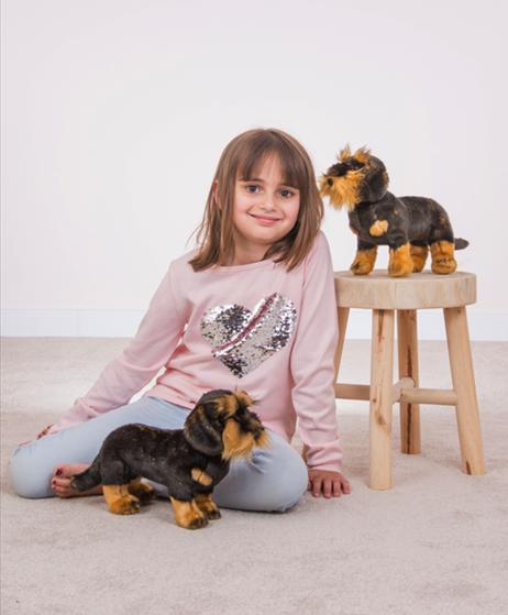 Immagine prodotto Teddy Hermann Bassotto a pelo ruvido (20 cm)