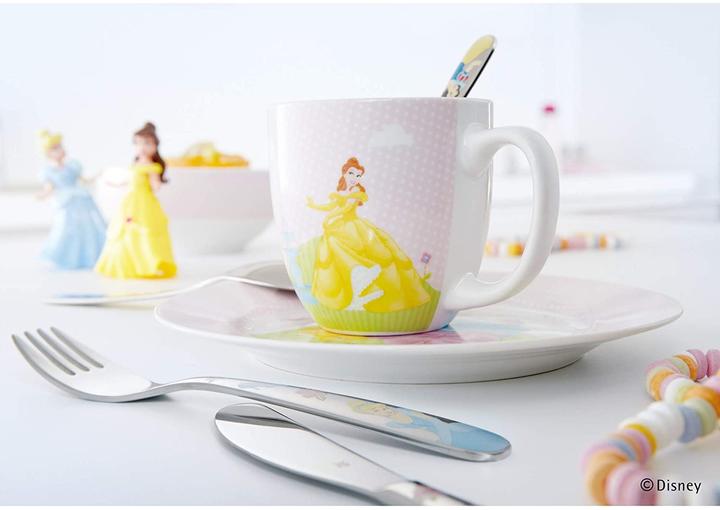Produktbild WMF Kindergeschirr Kinderbesteck 6tlg Disney Princess Edelstahl poliert spülmaschinengeeignet
