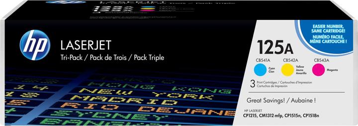 HP 125a (M, Y, C)