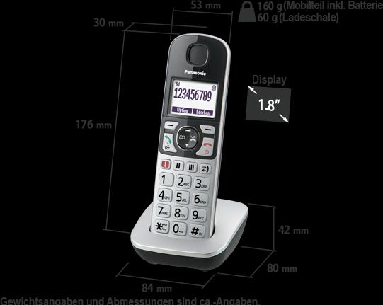 Image du produit Panasonic KX-TGQ500 (version DE)