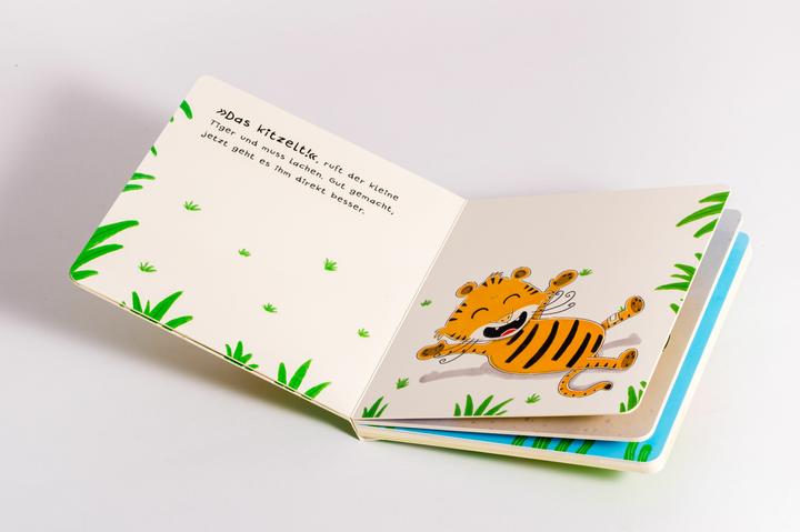 Immagine prodotto Conforta la tigre - un libro da toccare e giocare (Tedesco)
