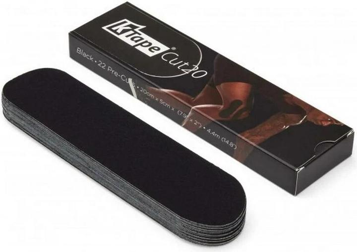 Actual product image K-Tape Cut20 black (0.20 m)