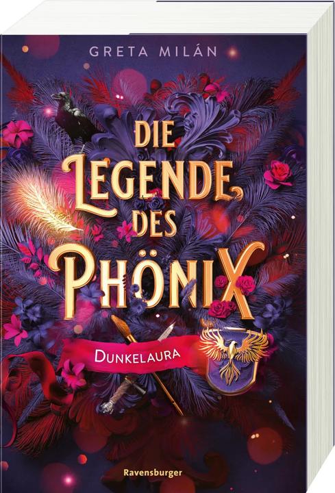 Actual product image Ravensburger Die Legende des Phönix, Band 1: Dunkelaura (German, Katt Phatt, Greta Milán, 2023)