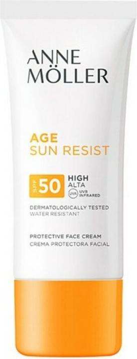 Image du produit Anne Möller ÂGE SUN RESIST crème SPF50 50 ml (Crème solaire visage, SPF 50, 50 ml)