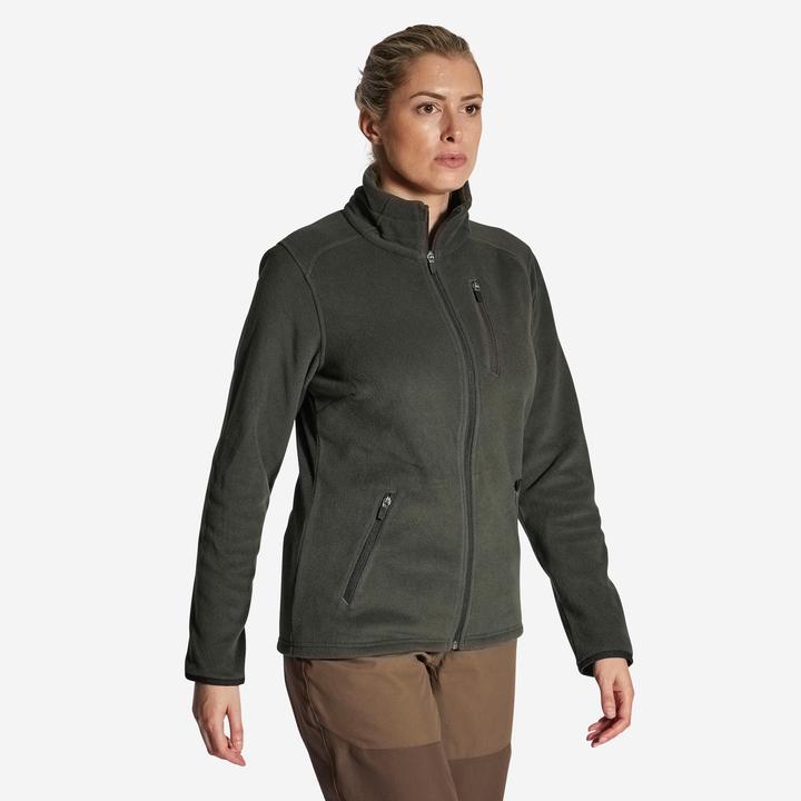 Produktbild Solognac Fleecejacke 500 Damen grün (40)