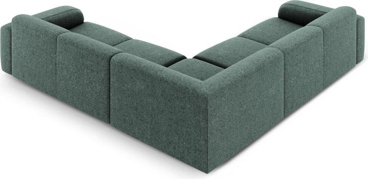 Actual product image Micadoni Symmetrical Corner Sofa, "Molino", 5 Seats, 252x252x75 Made in Europe (Corner sofa)