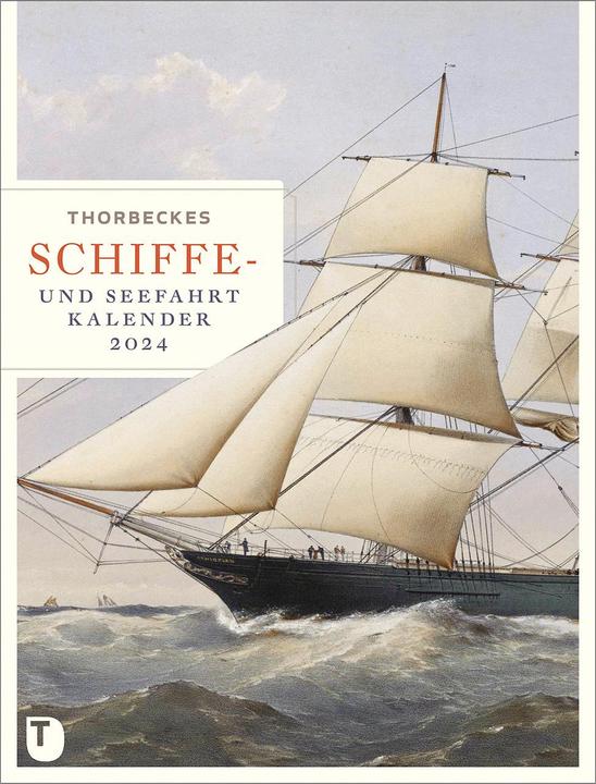 Produktbild Thorbeckes Schiffe- und Seefahrt-Kalender 2024 (Deutsch)