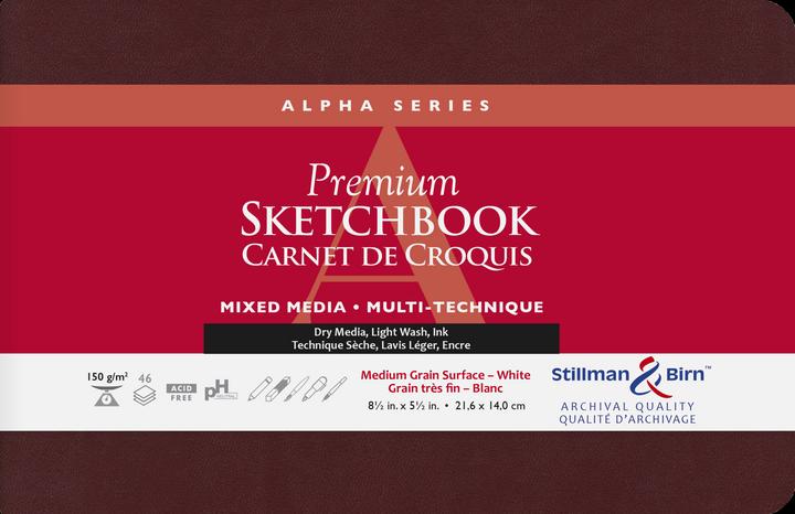 Immagine prodotto Stillmann & Birn Sketchbook Alpha (Quadretti, Copertina morbida)