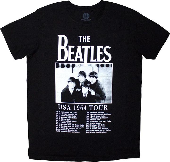 Produktbild The Beatles USA 1964 Tour TShirt (M)