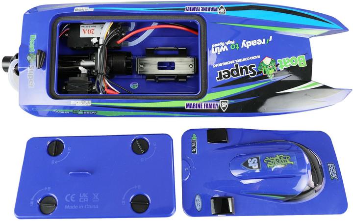 Produktbild Amewi Katamaran Jetboot Blue Arrow