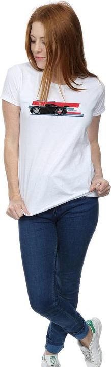 Image du produit Disney - T-shirt CARS JACKSON STORM STRIPES - Femme (XL)