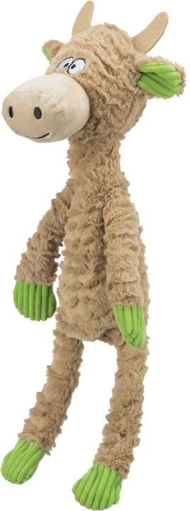 Immagine prodotto Trixie Giocattolo per cani Mucca, 50 cm, Beige (Gioco da masticare per cani)