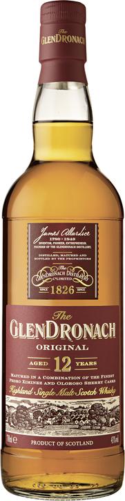 Produktbild Glendronach 12 Years Original (Single Malt, Scotch Whisky, 1 x 70 cl)