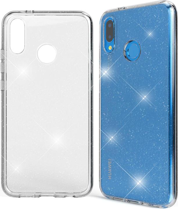 Produktbild Nalia Klare Glitzer Silikon Hülle (Huawei P20 Lite)