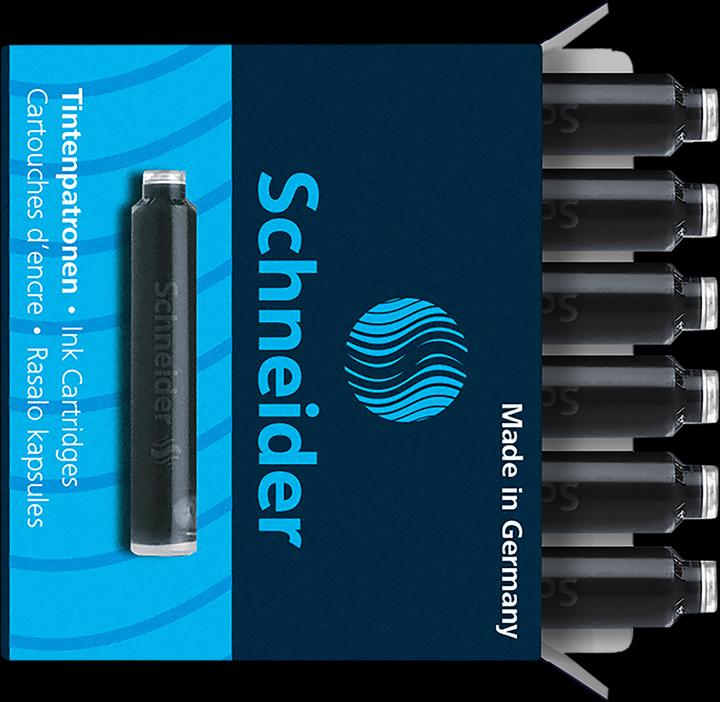 Produktbild Schneider Tintenpatrone 6ST schwarz (Tintenfass, Schwarz)