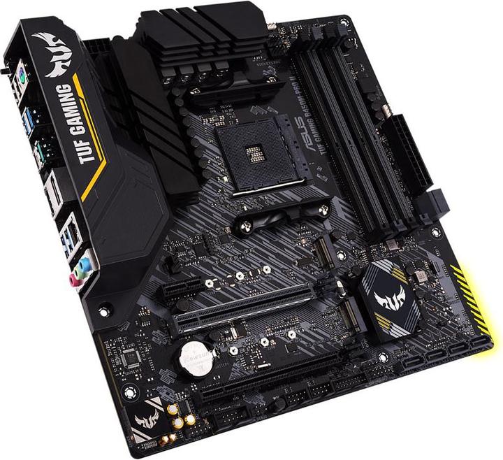Image du produit ASUS TUF B450M-Pro II Gaming (AM4, AMD B450, mATX)