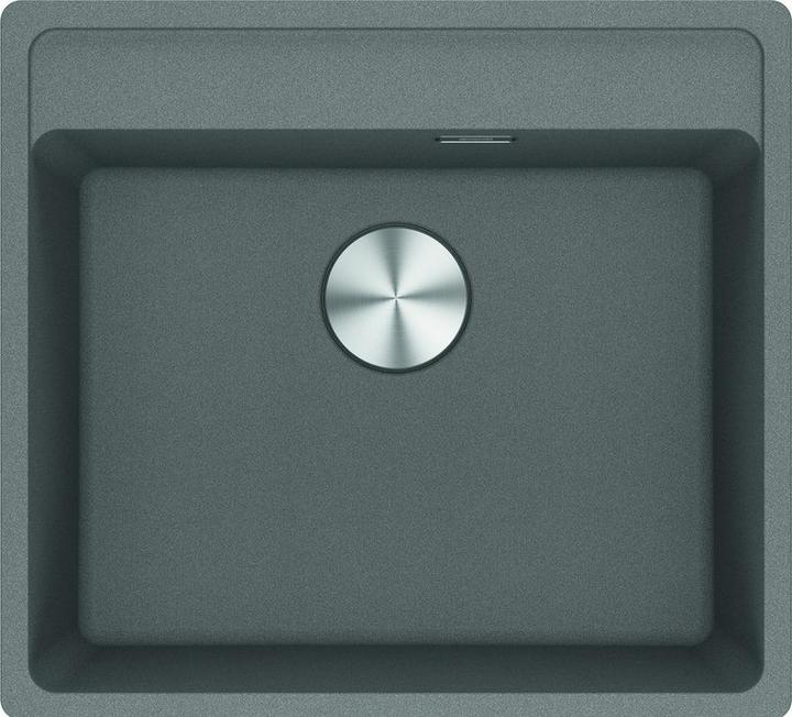 Actual product image Franke Maris MRG 610-52 TL Fragranit Stone Grey 114.0658.300 (Fitted sink, 80 cm, 56 cm)