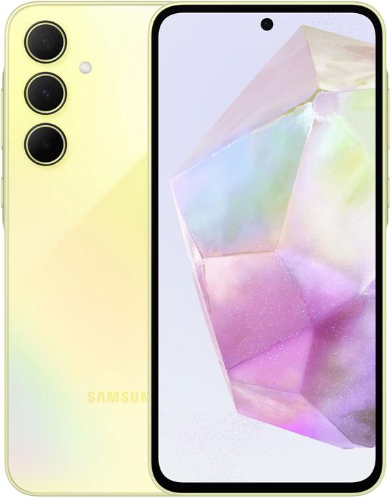 Samsung Galaxy A35 (128 GB, Awesome Lemon, 6.60", SIM + eSIM, 50 Mpx, 5G)