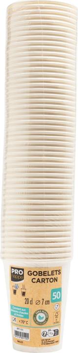 Produktbild PROnappe 15 Einweg-Kaffeebecher 200,0 ml (1 x)