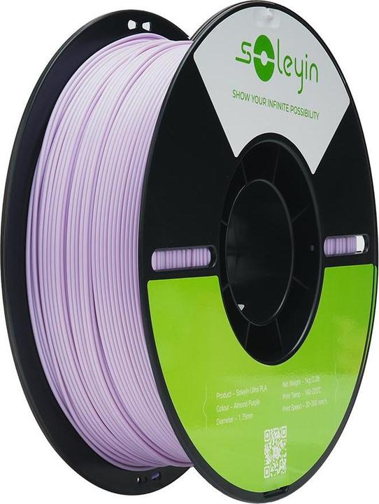 Actual product image Creality Filament Soleyin Ultra-PLA Violett 1.75 mm 1.29 kg (PLA, 1.75 mm, 1290 g, Violet)
