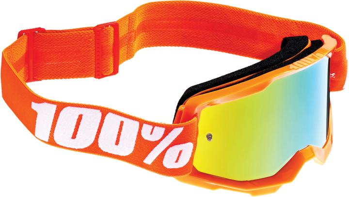 Produktbild 100% Strata 2 Jr. Goggle Orange - Mirror Gold (Orange, Mirror Gold)