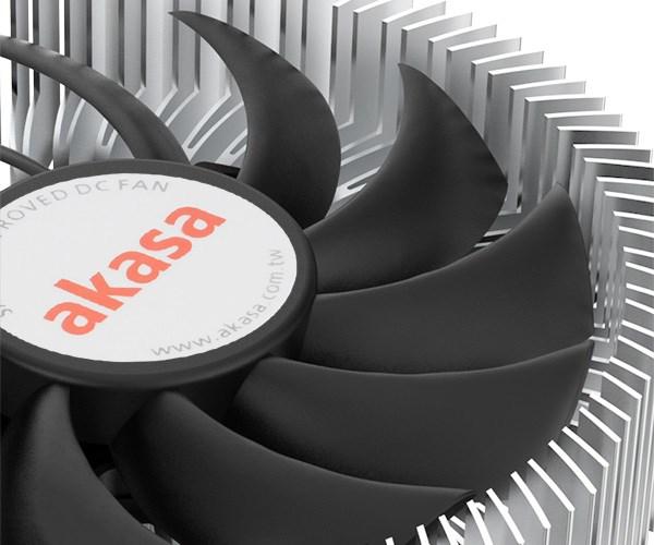 Produktbild Akasa AK-CC6601EP01 Low Profile CPU-Kühler - Sockel LGA 1700 (26.92 mm)