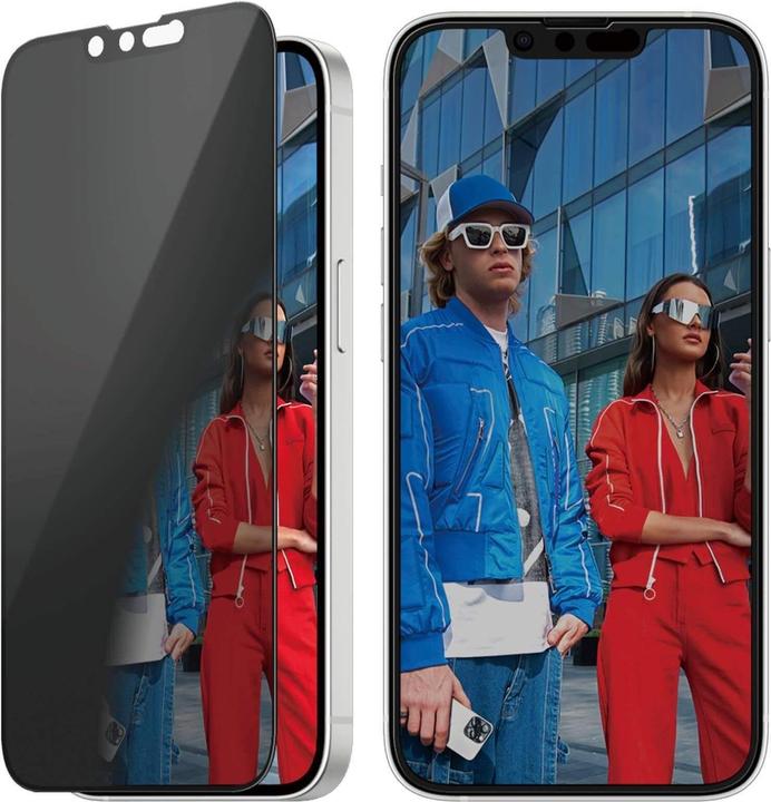 Produktbild PanzerGlass Privacy Screen Protector (1 Stück, Apple iPhone 16e, Apple iPhone 14, Apple iPhone 13, Apple iPhone 13 Pro)