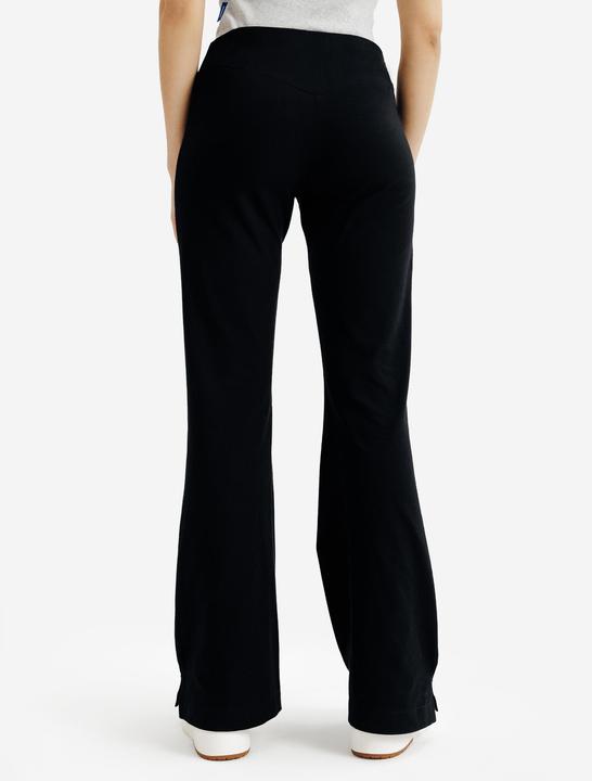 Produktbild Decathlon Leggings Damen ausgestelltes Bein - schwarz (W35)
