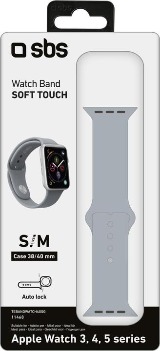 Immagine prodotto SBS Cinturino taglia S/M per Apple Watch 3/4/5/6/7/SE 40mm (Silicone)