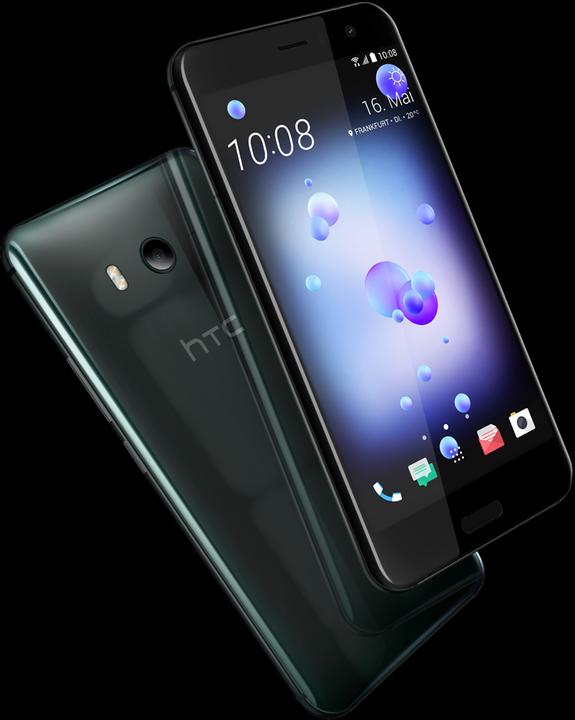 Actual product image HTC U11 (64 GB, Brilliant Black, 5.50", Hybrid Dual SIM, 12.20 Mpx, 4G)