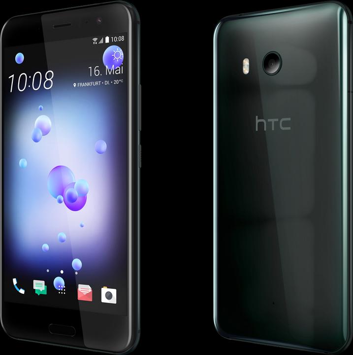 Actual product image HTC U11 (64 GB, Brilliant Black, 5.50", Hybrid Dual SIM, 12.20 Mpx, 4G)